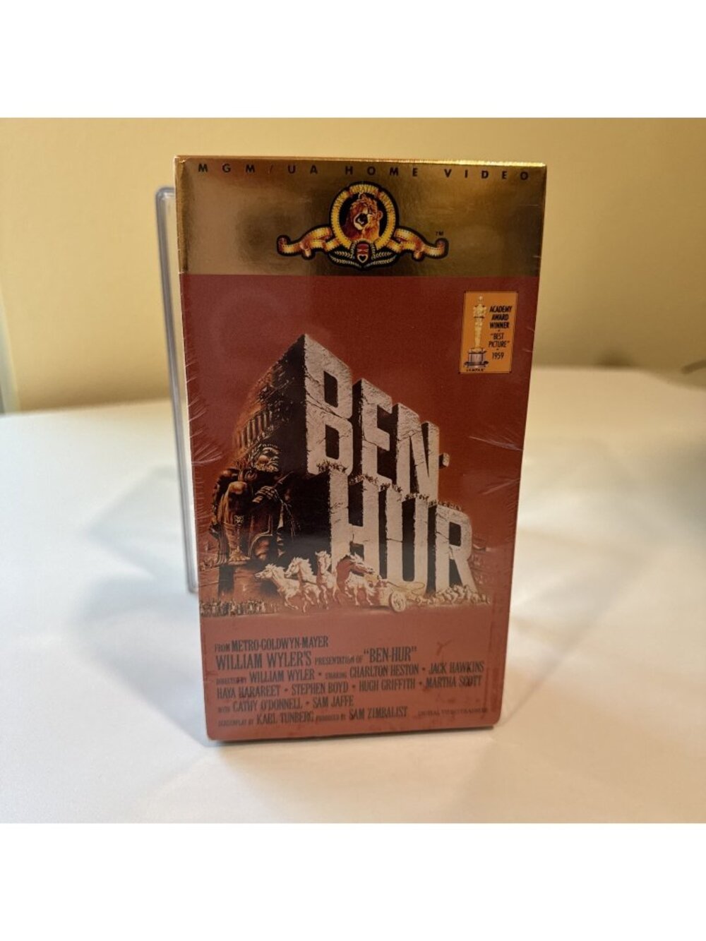 Vintage Ben Hur VHS 1959 MGM UA Home Video Sealed Box Set Color Movie Sealed